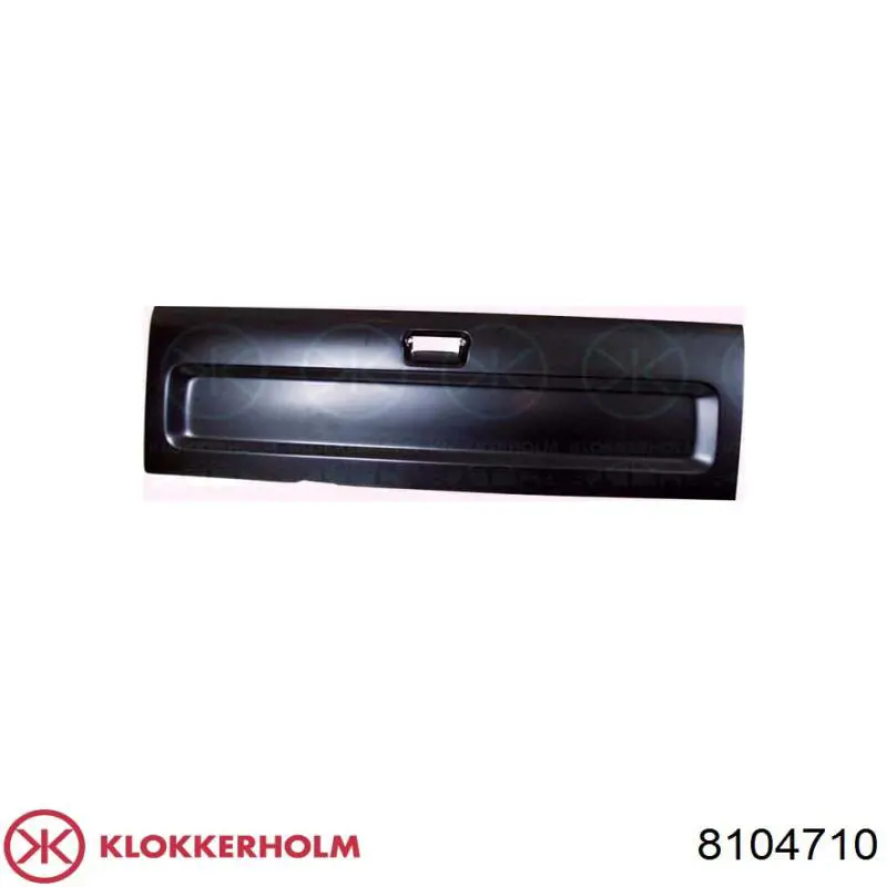 8104710 Klokkerholm панель багажного отсека задняя