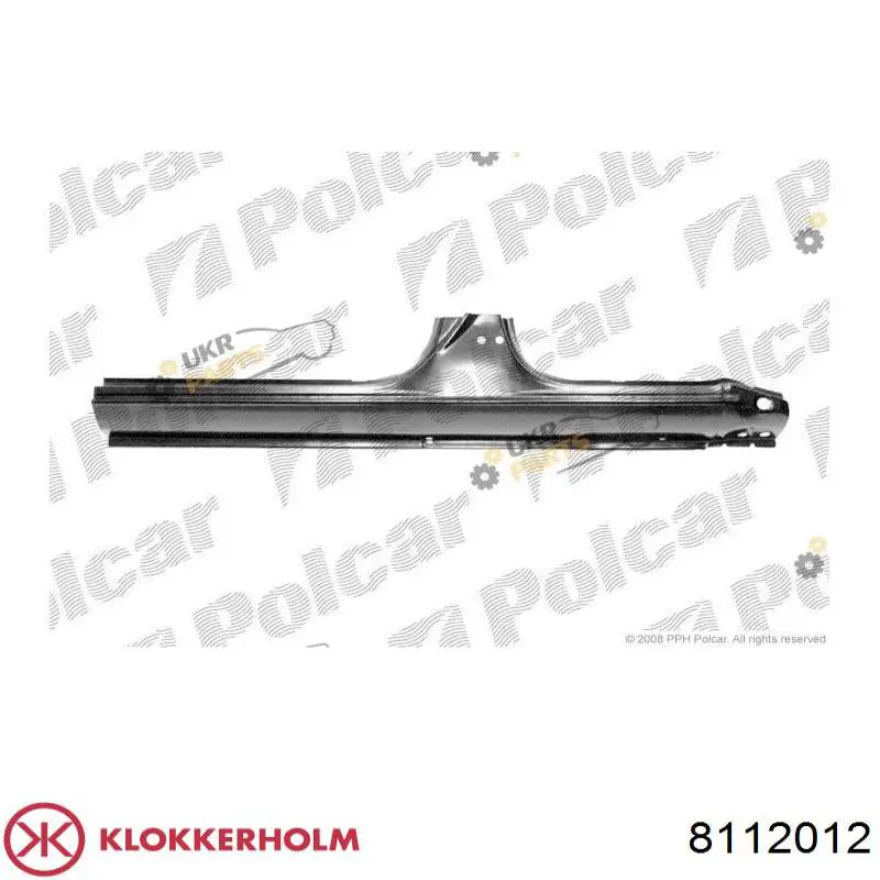 Порог внешний правый Klokkerholm 8112012 цена, от 137.85 USD