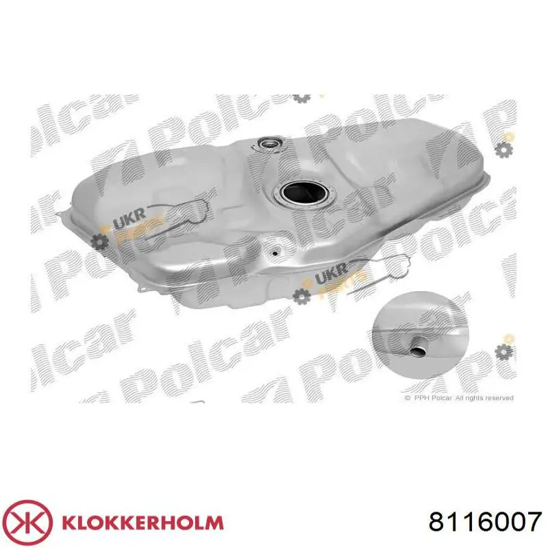 Бензобак PTY92002A Signeda