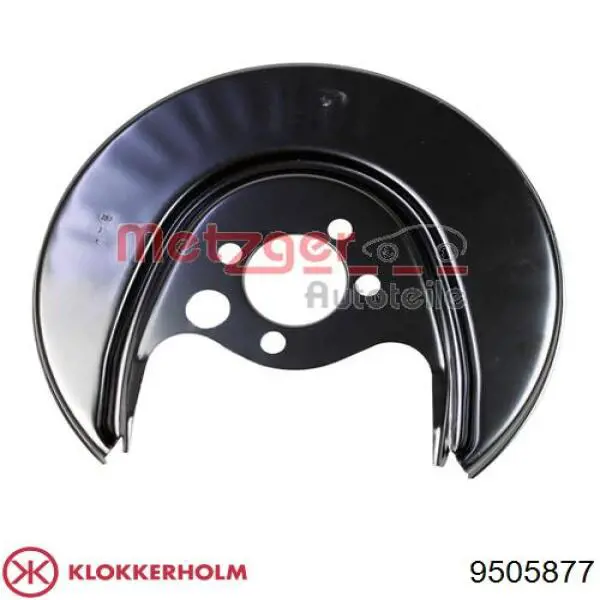 Купить 6N0615611 VAG Защита тормозного диска заднего, левая