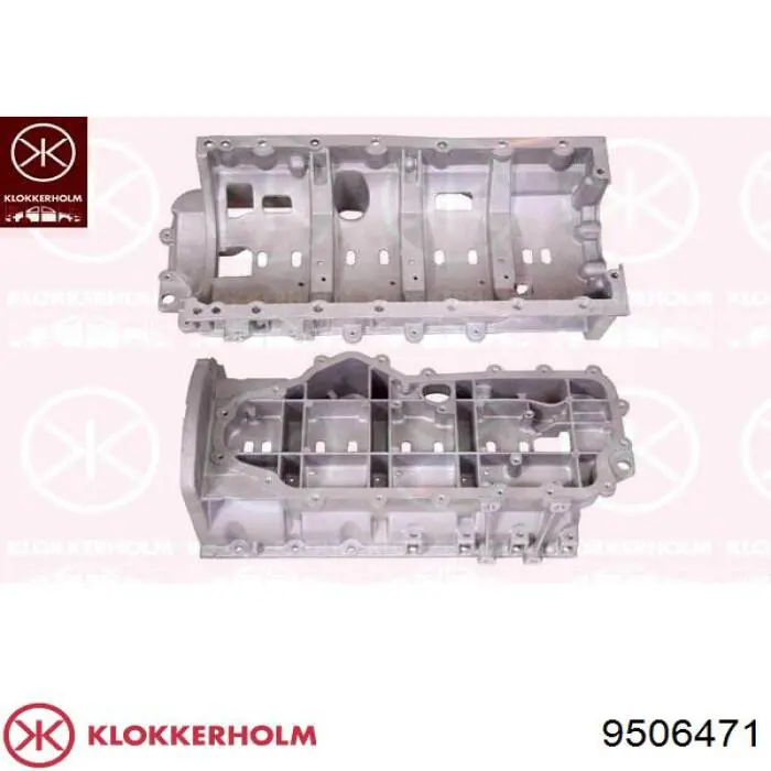 Поддон двигателя 9506471 Klokkerholm