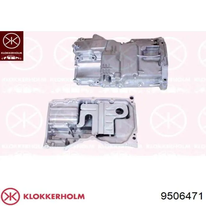 Купить 9506471 Klokkerholm Поддон картера двигателя