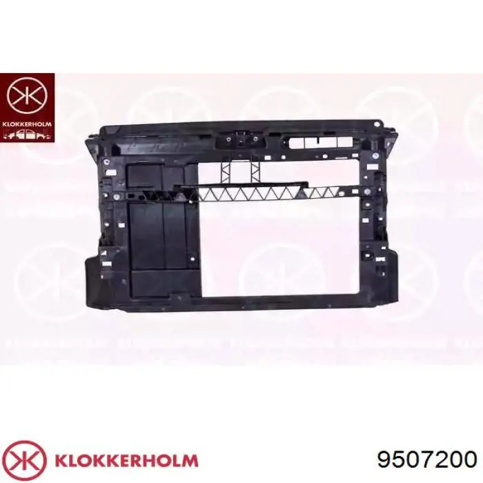 9507200 Klokkerholm суппорт радиатора в сборе (монтажная панель крепления фар)