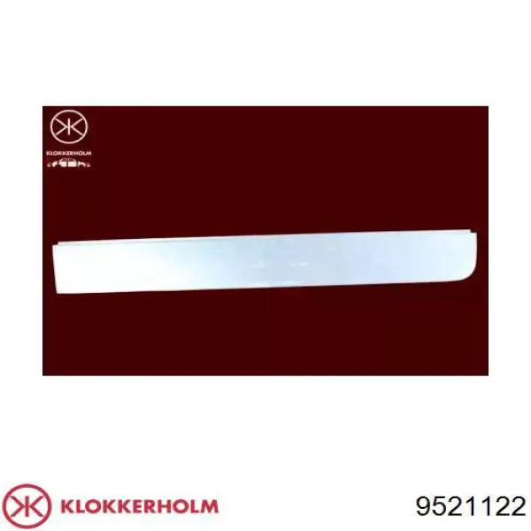 9521122 Klokkerholm Ремонтная часть передней двери