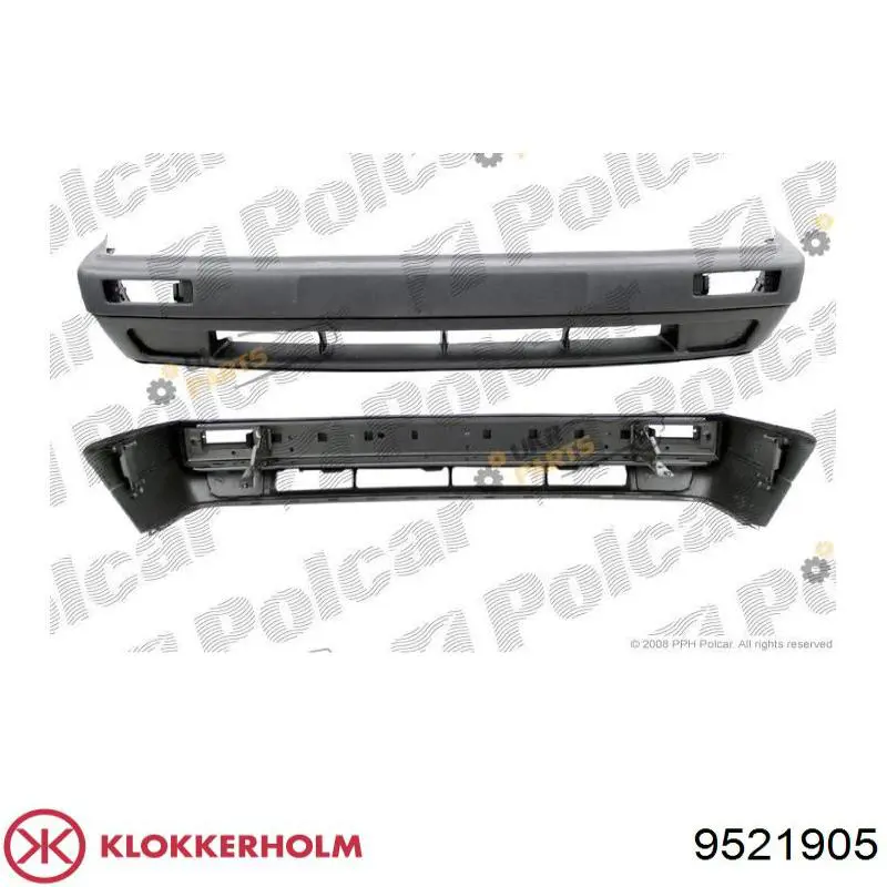 Купить Передний бампер Фольксваген Гольф II 19E, 1G1