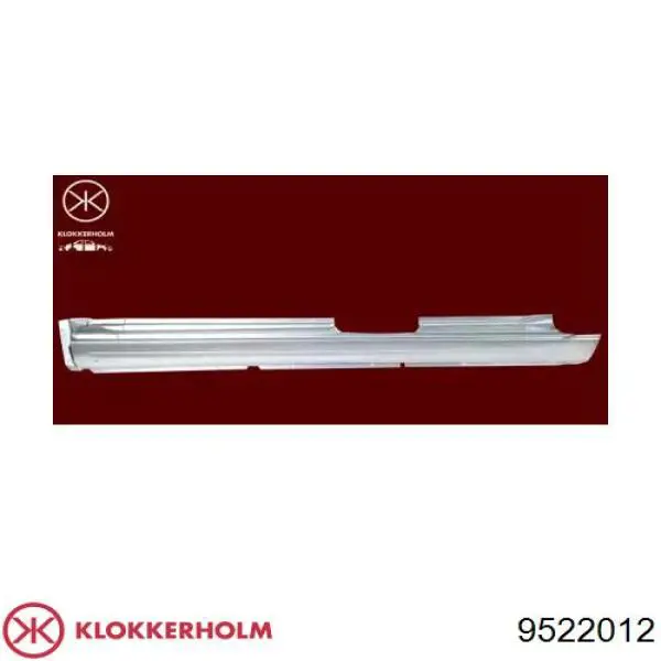 Порог внешний правый Klokkerholm 9522012 цена, от 21.73 USD
