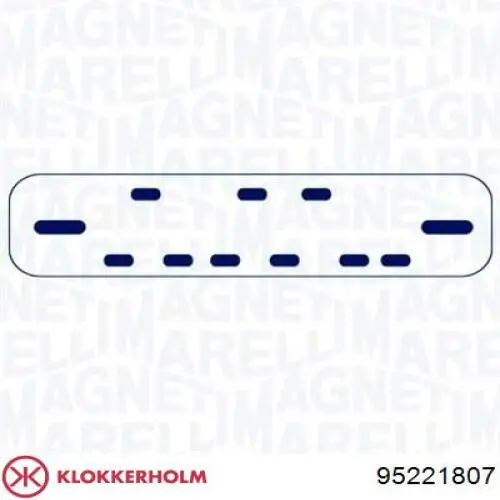 Стеклоподъемник передней левой двери 95221807 Klokkerholm