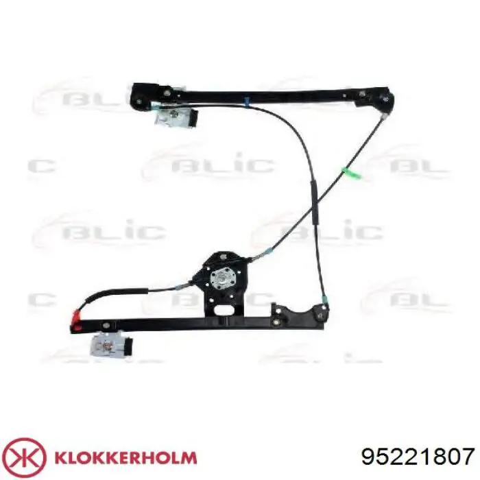 95221807 Klokkerholm Механизм стеклоподъемника передней левой двери