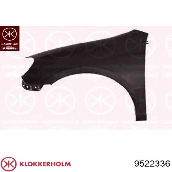 Боковая часть передняя правая Klokkerholm 9522336 цена, от 8.24 USD