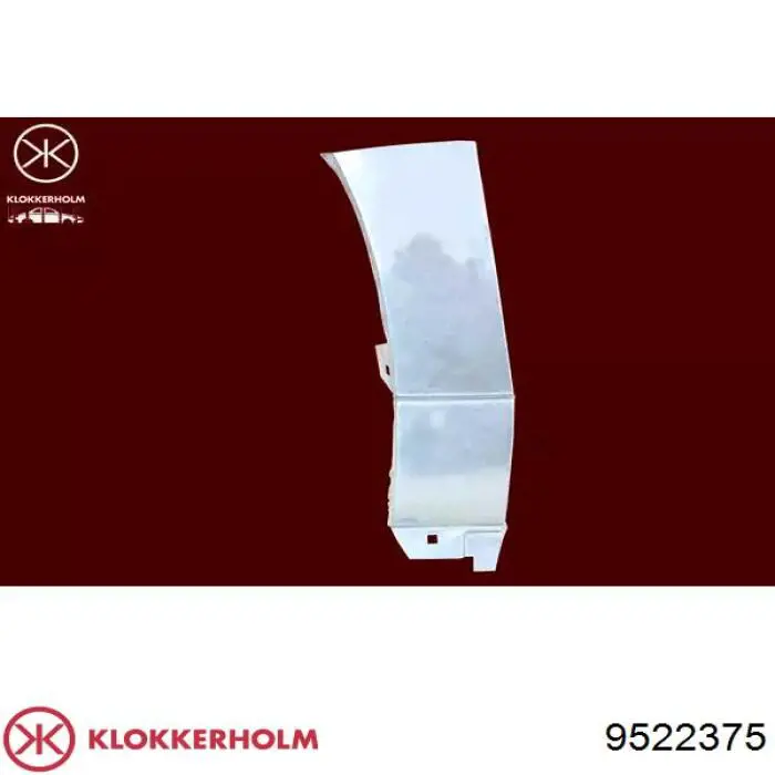 Расширитель (накладка) арки переднего крыла левый Klokkerholm 9522375