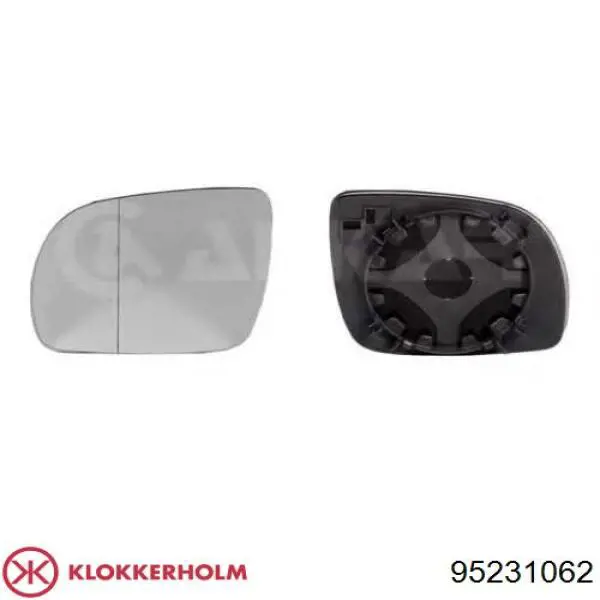 95231062 Klokkerholm зеркальный элемент зеркала заднего вида правого