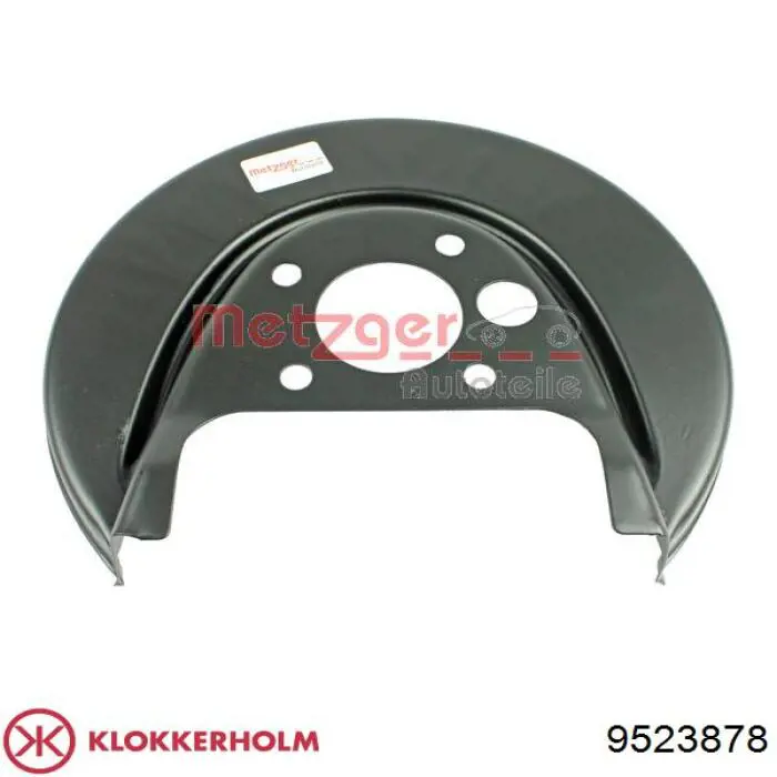 Щиток тормозного диска заднего правый Klokkerholm 9523878 цена, от 9.18 USD