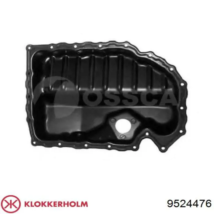 Купить 9524476 Klokkerholm Поддон масляный картера двигателя, нижняя часть