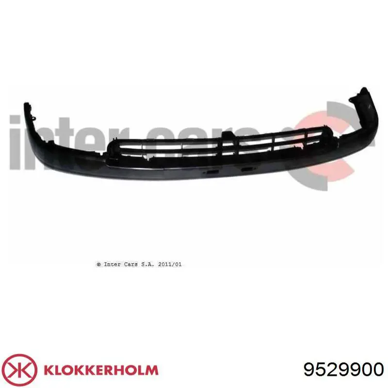  Передний бампер Volkswagen Polo 2