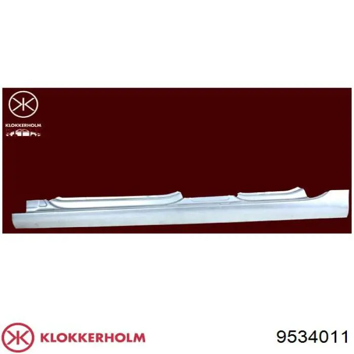 9534011 Klokkerholm боковина кузова левая