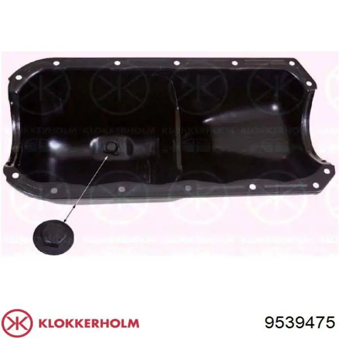 Поддон двигателя 9539475 Klokkerholm
