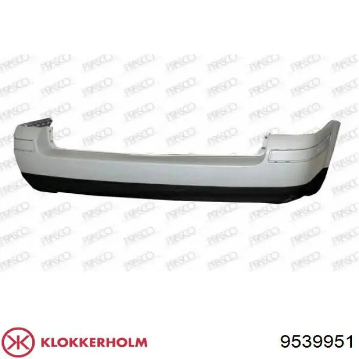 Задний бампер 9539951 Klokkerholm