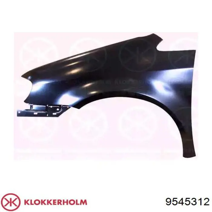 9545312 Klokkerholm Переднее правое крыло