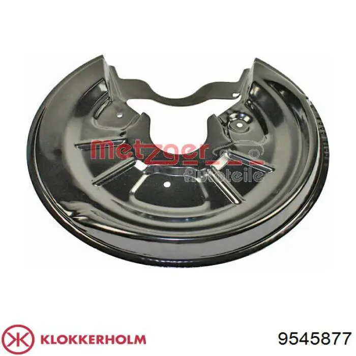 9545877 Klokkerholm Пыльник тормозного диска заднего левый