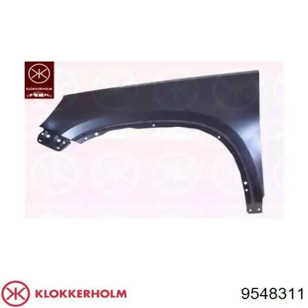 Крыло переднее левое YIH Sheng VG6602AL цена, от 53.49 USD