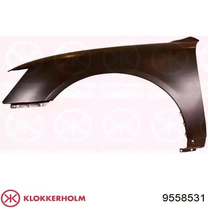 Купить 9558531 Klokkerholm Крыло заднее левое