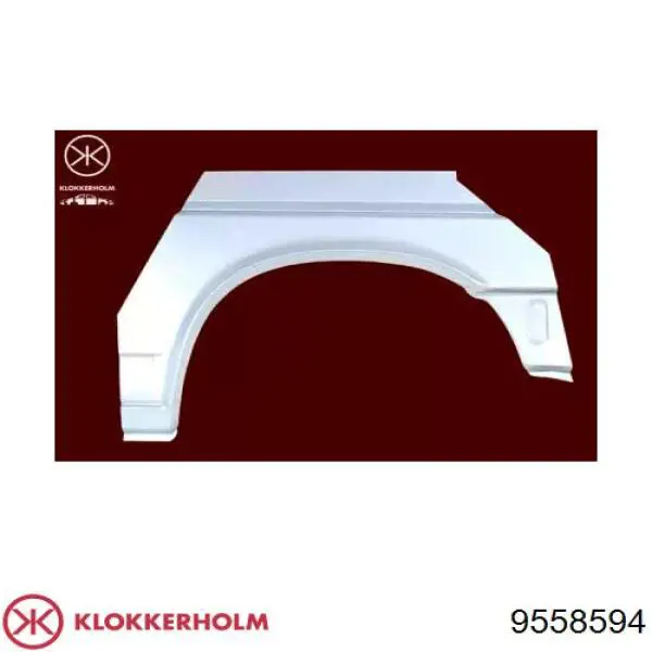 Арка крыла заднего правого Klokkerholm 9558594 цена, от 17.97 USD