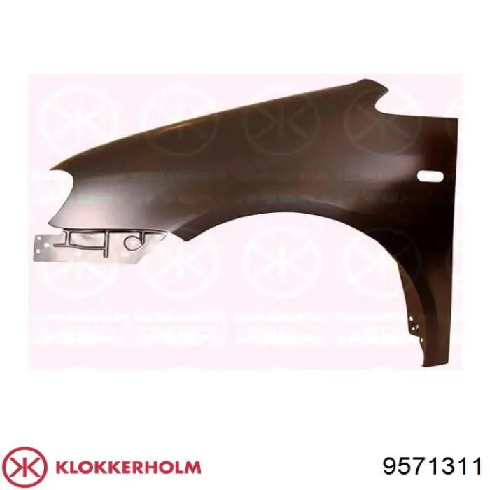Купить 9571311 Klokkerholm Крыло переднее левое