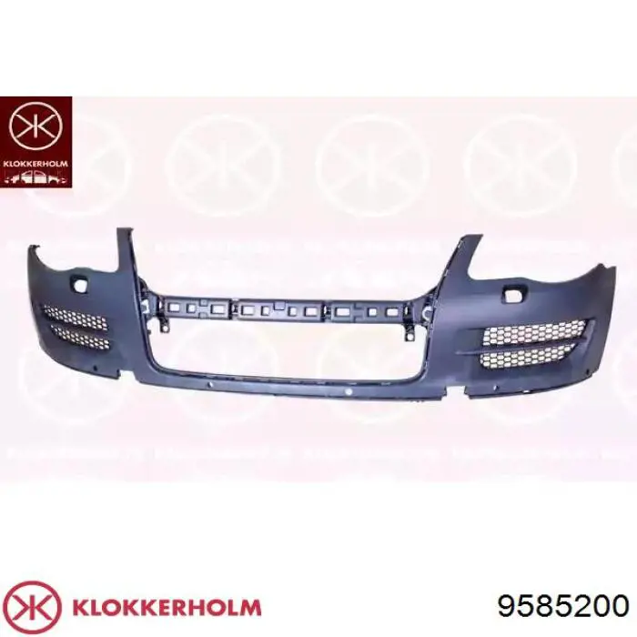 Soporte de radiador  Porsche Cayenne 