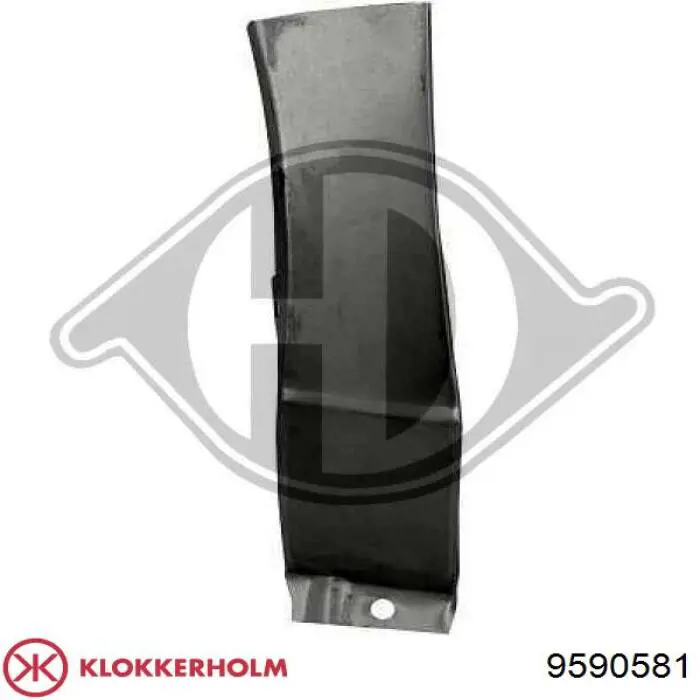 Ремонтная часть арки крыла заднего левого FP9590581 Klokkerholm