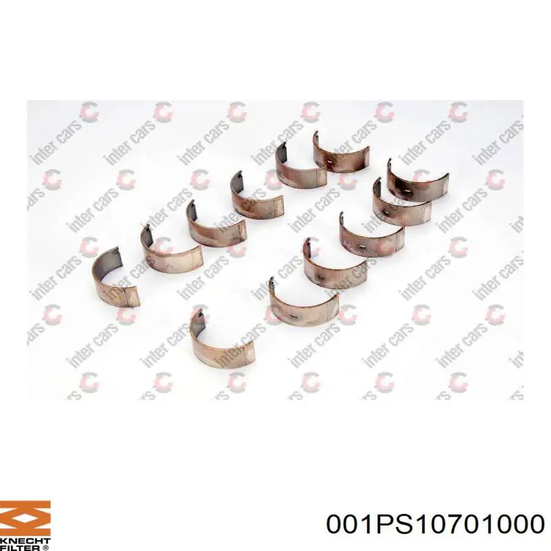 Шатунные вкладыши коленчатого вала Mopart 12248500 цена, от 18.72 USD