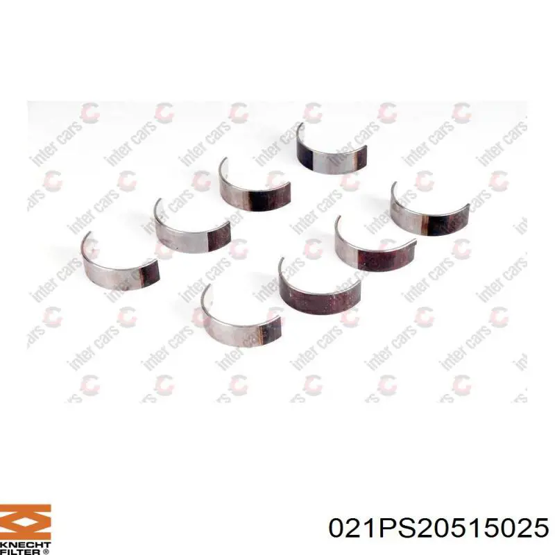  Вкладыши шатунные, 1-й ремонт Renault Megane 3