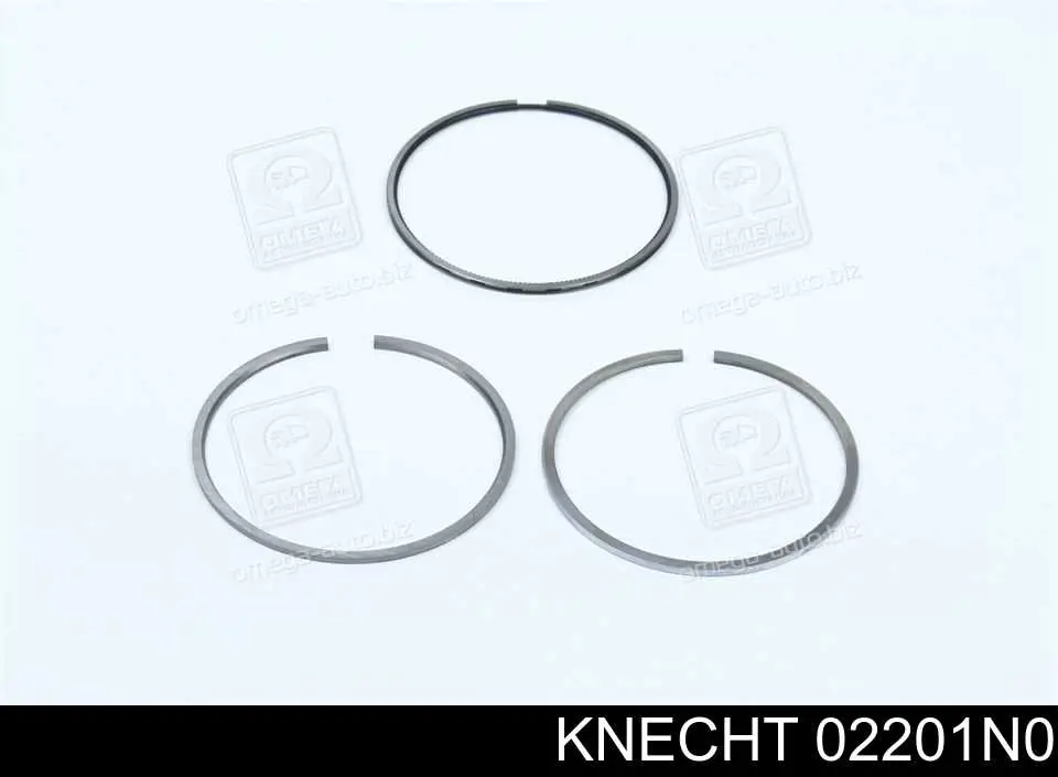 022 01 N0 Knecht-Mahle кольца поршневые на 1 цилиндр, std.