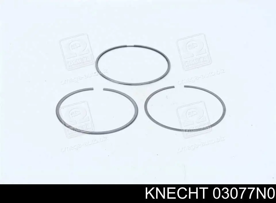 03077N0 Knecht-Mahle кольца поршневые на 1 цилиндр, std.