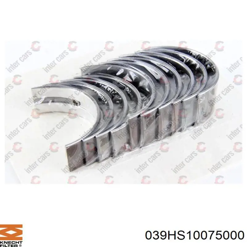 Вкладыши коленвала коренные, стандарт (STD) Mahle Original 039HS10075000 цена, от 40.69 USD