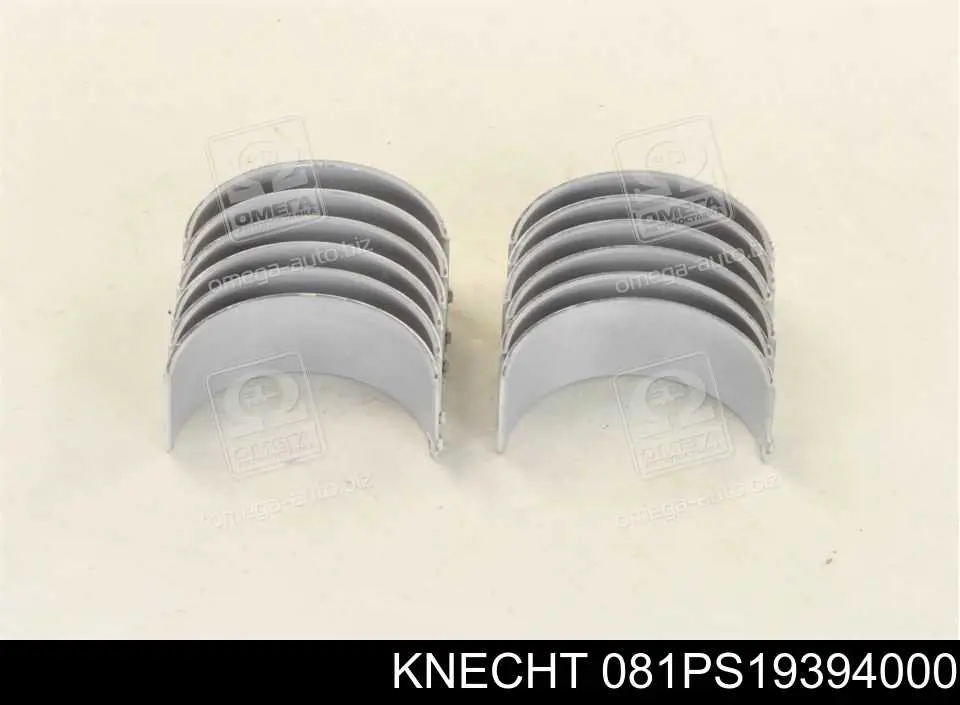 Вкладыши коленвала шатунные, комплект, стандарт (STD) Knecht-Mahle 081PS19394000