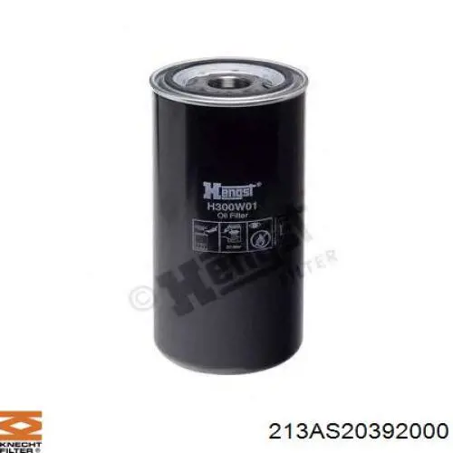 Купить 213AS20392000 Mahle Original Полукольцо упорное (разбега) коленвала, STD, комплект