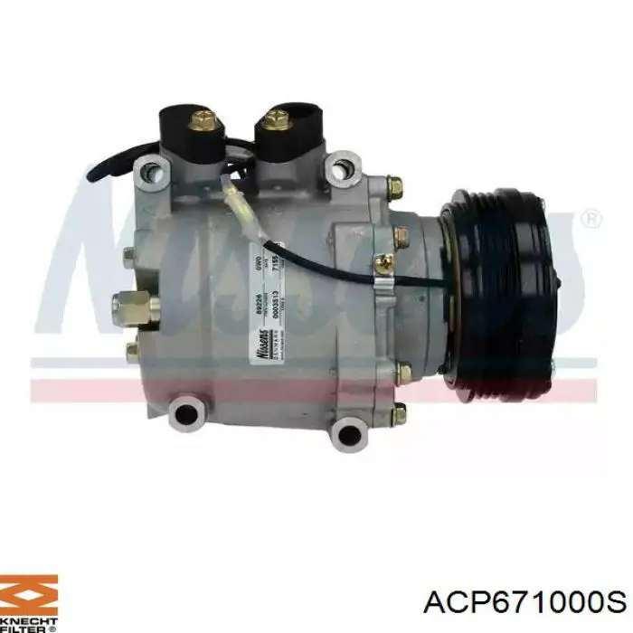 Компрессор кондиционера ACP671000S Knecht-Mahle