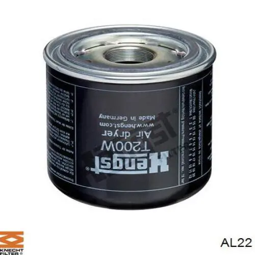 AL22 Knecht-Mahle фильтр осушителя воздуха (влагомаслоотделителя (TRUCK))