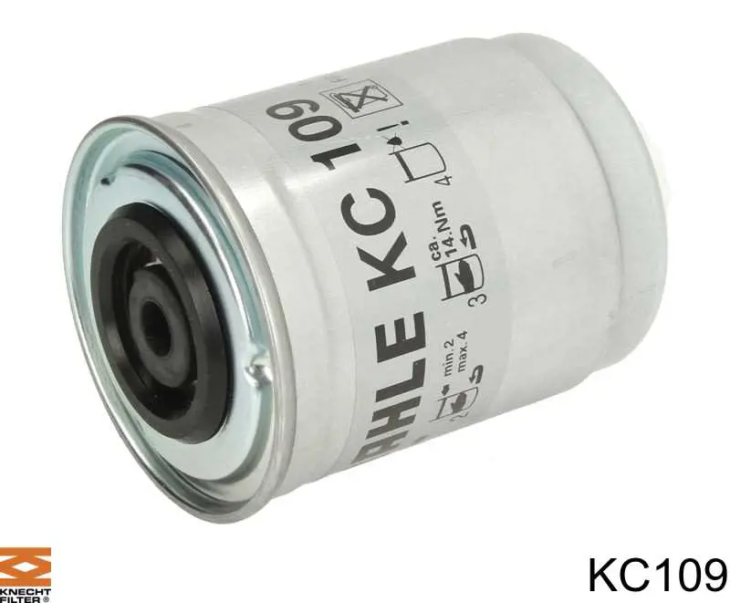 Топливный фильтр KC109 Knecht-Mahle