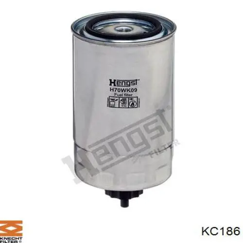 KC186 Knecht-Mahle топливный фильтр