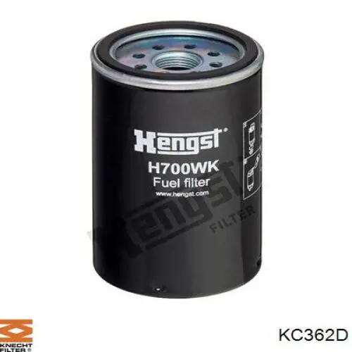 KC362D Knecht-Mahle топливный фильтр