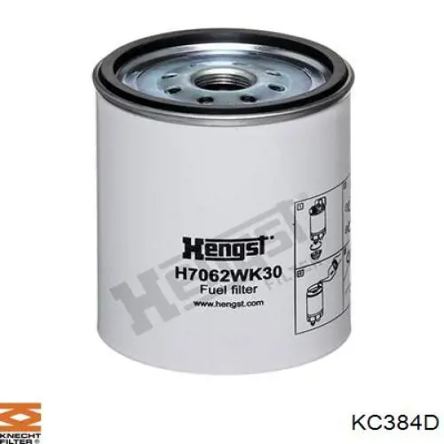 KC384D Knecht-Mahle топливный фильтр