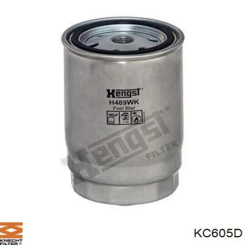 KC605D Knecht-Mahle filtro de combustível