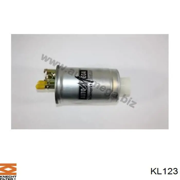 Топливный фильтр KL123 Knecht-Mahle