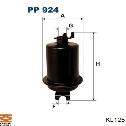 KL125 Mahle Original 