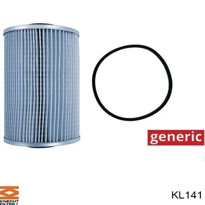 KL141 Knecht-Mahle топливный фильтр