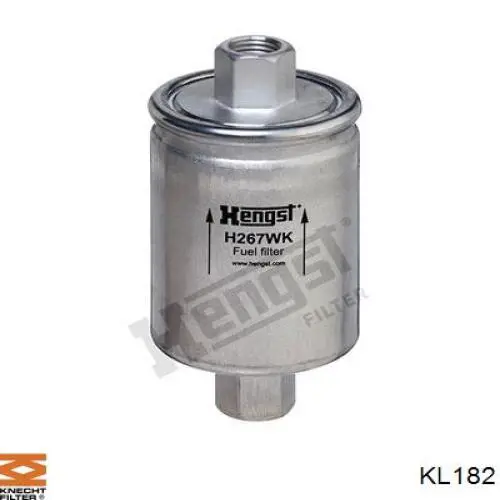 Топливный фильтр KL182 Knecht-Mahle