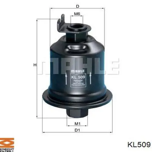 Топливный фильтр KL509 Knecht-Mahle