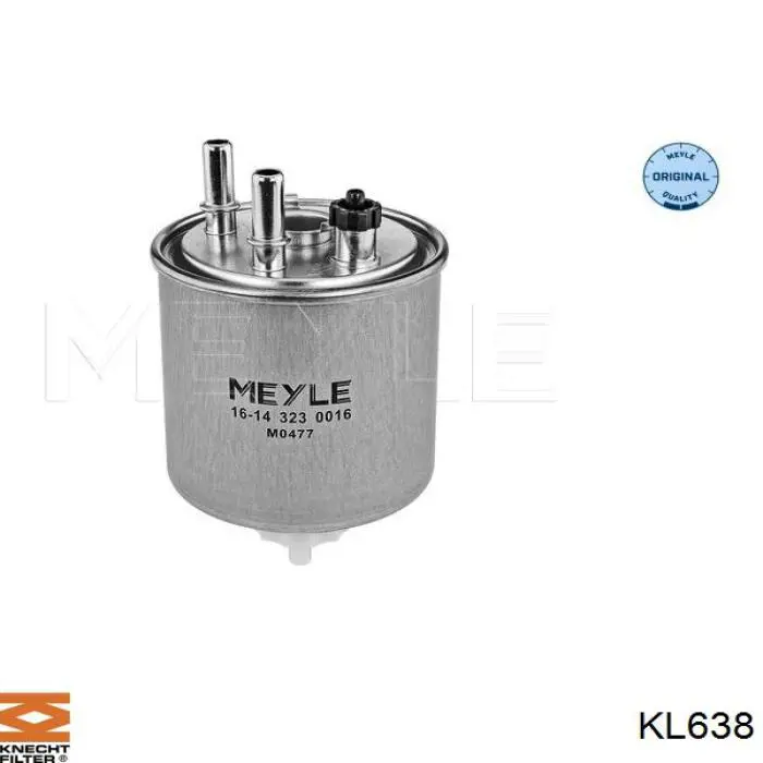 KL638 Knecht-Mahle топливный фильтр