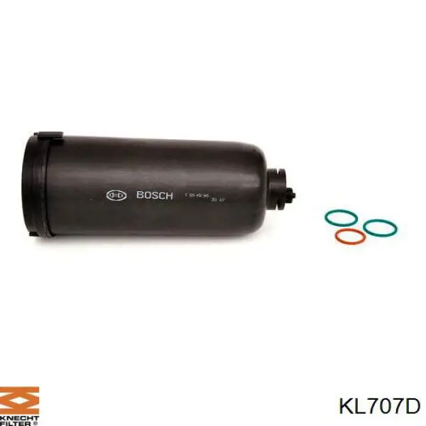 Топливный фильтр KL707D Knecht-Mahle